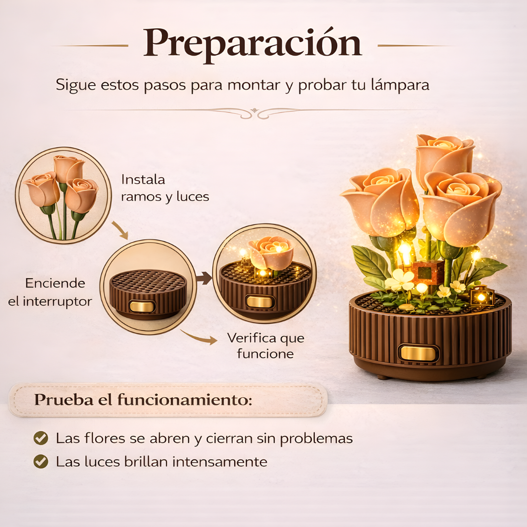 Ramo de Rosas Mágico Interactivo – Florunia